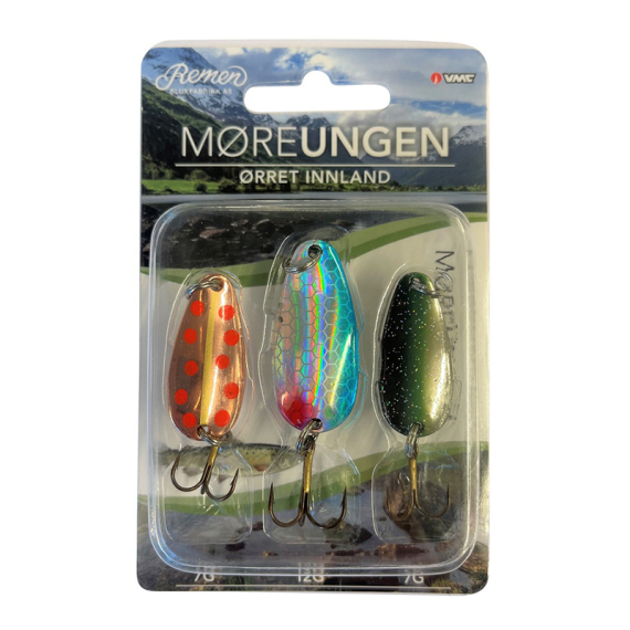 Remen Möreungen Trout - Lake (3pcs) in the group Lures / Spoons at Sportfiskeprylar.se (110397NO)