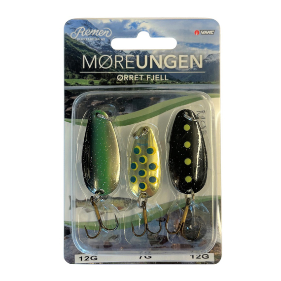 Remen Möreungen Trout - Arctic (3pcs) in the group Lures / Spoons at Sportfiskeprylar.se (110398NO)