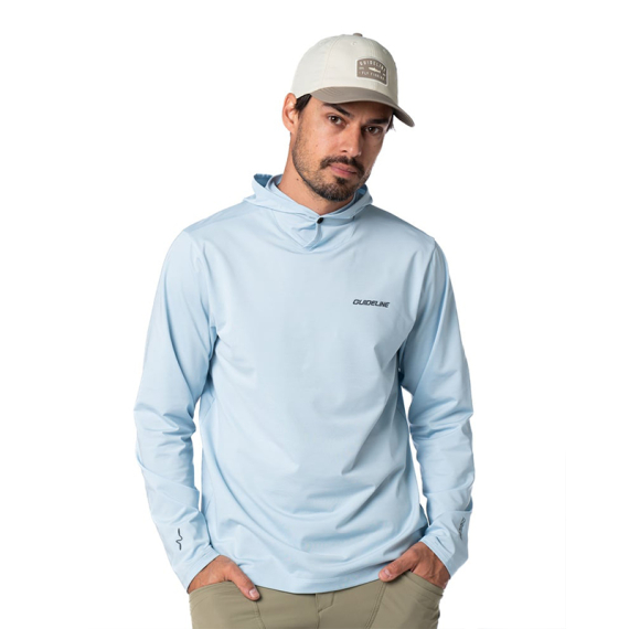 Guideline Sunwick Hoodie Tropic Blue in the group Clothes & Shoes / Clothing / Sweaters / Hoodies at Sportfiskeprylar.se (110918GLr)
