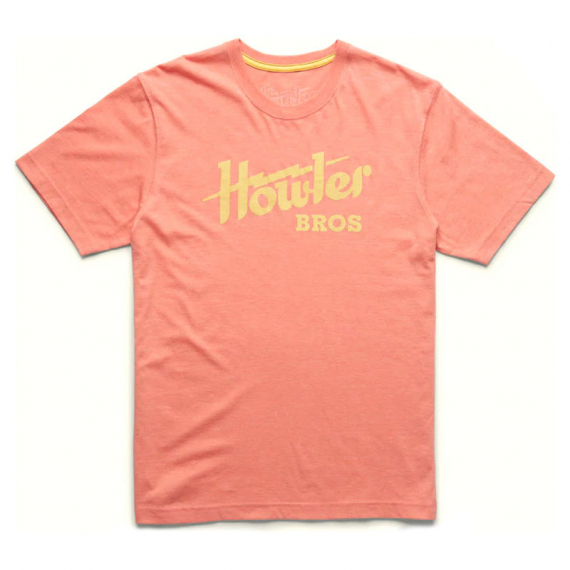 Howler T-Shirt Howler Electric Coral in the group Clothes & Shoes / Clothing / T-shirts at Sportfiskeprylar.se (110922S-COR-Mr)