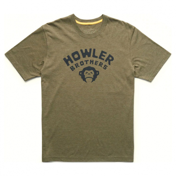 Howler T-Shirt Camp Holwer Fatigue in the group Clothes & Shoes / Clothing / T-shirts at Sportfiskeprylar.se (110922S-FAT-Mr)