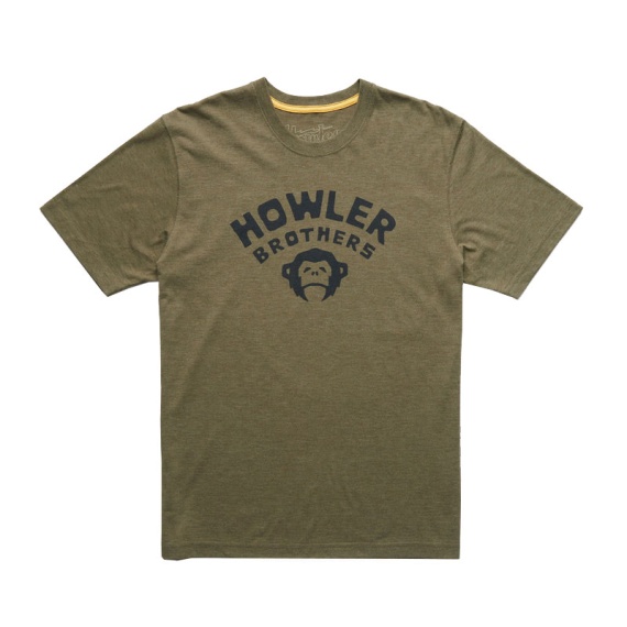 Howler T-Shirt Camp Holwer Fatigue S in the group Clothes & Shoes / Clothing / T-shirts at Sportfiskeprylar.se (110922S-FAT-S)