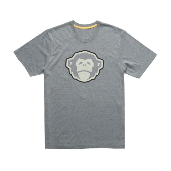 Howler T-Shirt El Mono Grey Heather S in the group Clothes & Shoes / Clothing / T-shirts at Sportfiskeprylar.se (110922S-GHR-S)