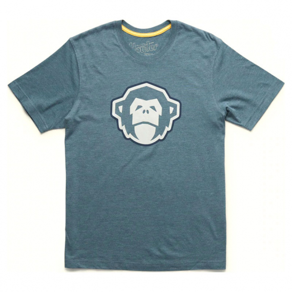 Howler T-Shirt El Mono Indigo Heather in the group Clothes & Shoes / Clothing / T-shirts at Sportfiskeprylar.se (110922S-IND-Mr)