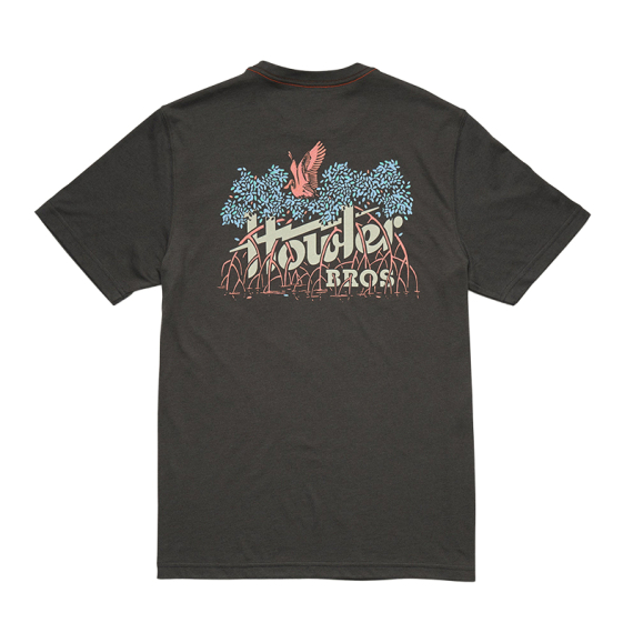 Howler Bros Electric Mangroves T-Shirt Antique Black in the group Clothes & Shoes / Clothing / T-shirts at Sportfiskeprylar.se (110926S-ELE-Sr)