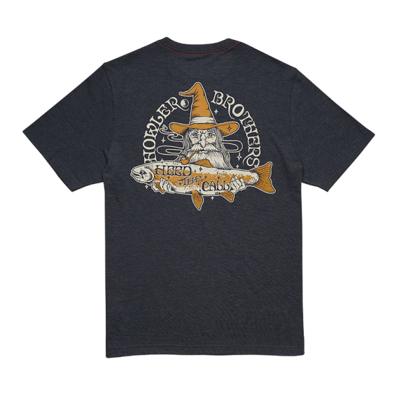 Howler Bros River Wizard T-Shirt Navy Heather in the group Clothes & Shoes / Clothing / T-shirts at Sportfiskeprylar.se (110926S-RIV-Sr)
