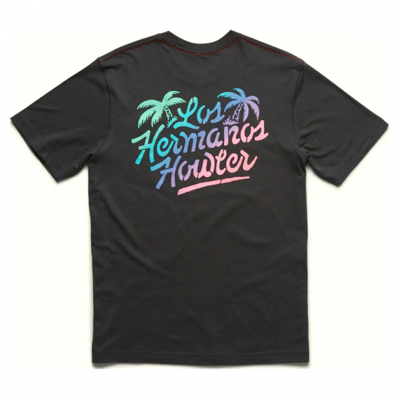 Howler T-Shirt Pocket Los Hermanos Fade Antique Black in the group Clothes & Shoes / Clothing / T-shirts at Sportfiskeprylar.se (111022S-LOS-Mr)
