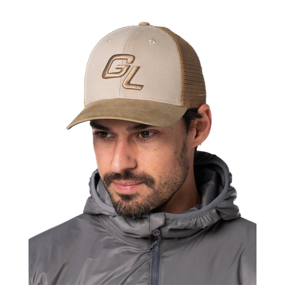 Guideline Logo Cap - Vintage Khaki in the group Clothes & Shoes / Caps & Headwear / Caps at Sportfiskeprylar.se (111064GL)
