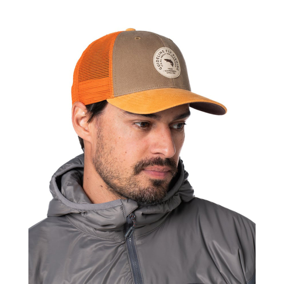 Guideline Badge Trucker Cap - Heat in the group Clothes & Shoes / Caps & Headwear / Caps at Sportfiskeprylar.se (111065GL)