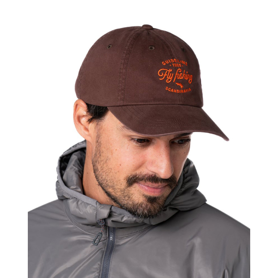 Guideline Fly Fishing Cap - Forest Brown in the group Clothes & Shoes / Caps & Headwear / Caps at Sportfiskeprylar.se (111068GL)