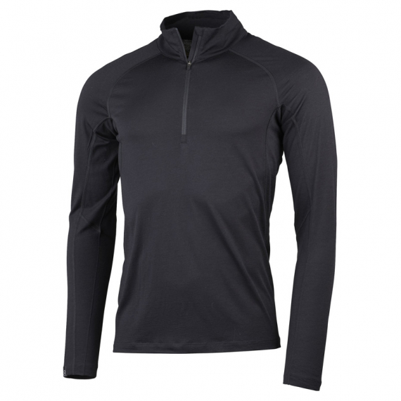 Lundhags Gimmer Merino Lt Ms 1/2 Zip Black in the group Clothes & Shoes / Clothing / Layering & Underwear / Base Layer Tops at Sportfiskeprylar.se (1119089-900r)