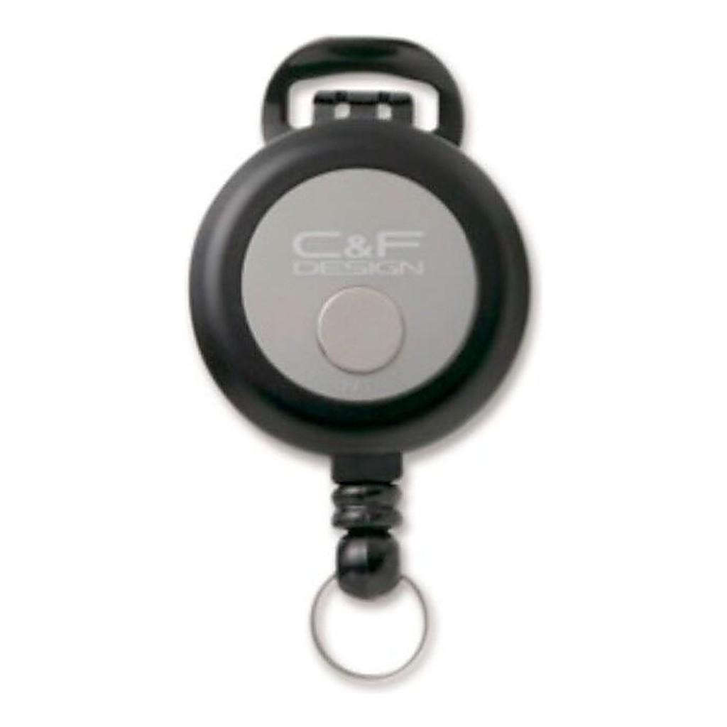C&F Flex Pin-On Reel Silver (CFA-72-SV) in the group Tools & Accessories / Pin-On-Reels at Sportfiskeprylar.se (1120098)