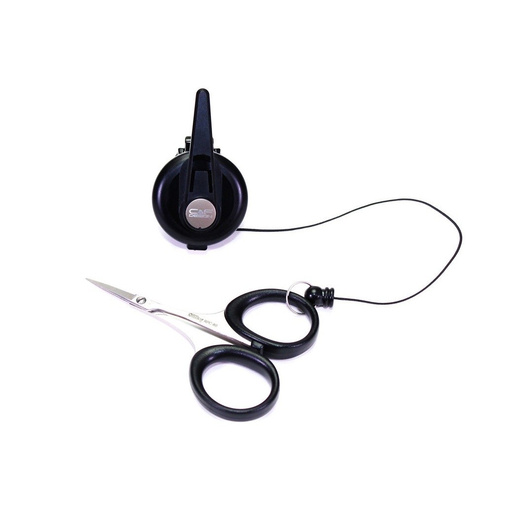 C&F Flex Pin-On Reel/Scissors (CFA-72WS) in the group Tools & Accessories / Pin-On-Reels at Sportfiskeprylar.se (1120178)