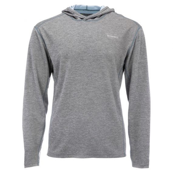 Simms BugStopper Hoody Steel Heather - XXL in the group Clothes & Shoes / Clothing / Sweaters / Hoodies at Sportfiskeprylar.se (11707-083-60EU)