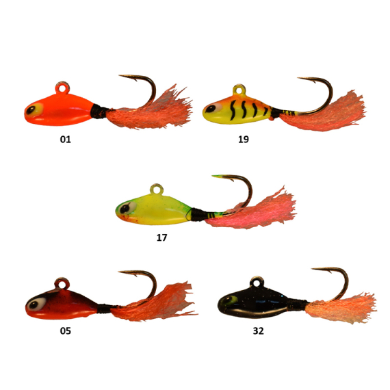 FIBE Twisted in the group Lures / Ice Jigging Lures / Mini Balance Ice Jigs at Sportfiskeprylar.se (120-01r)