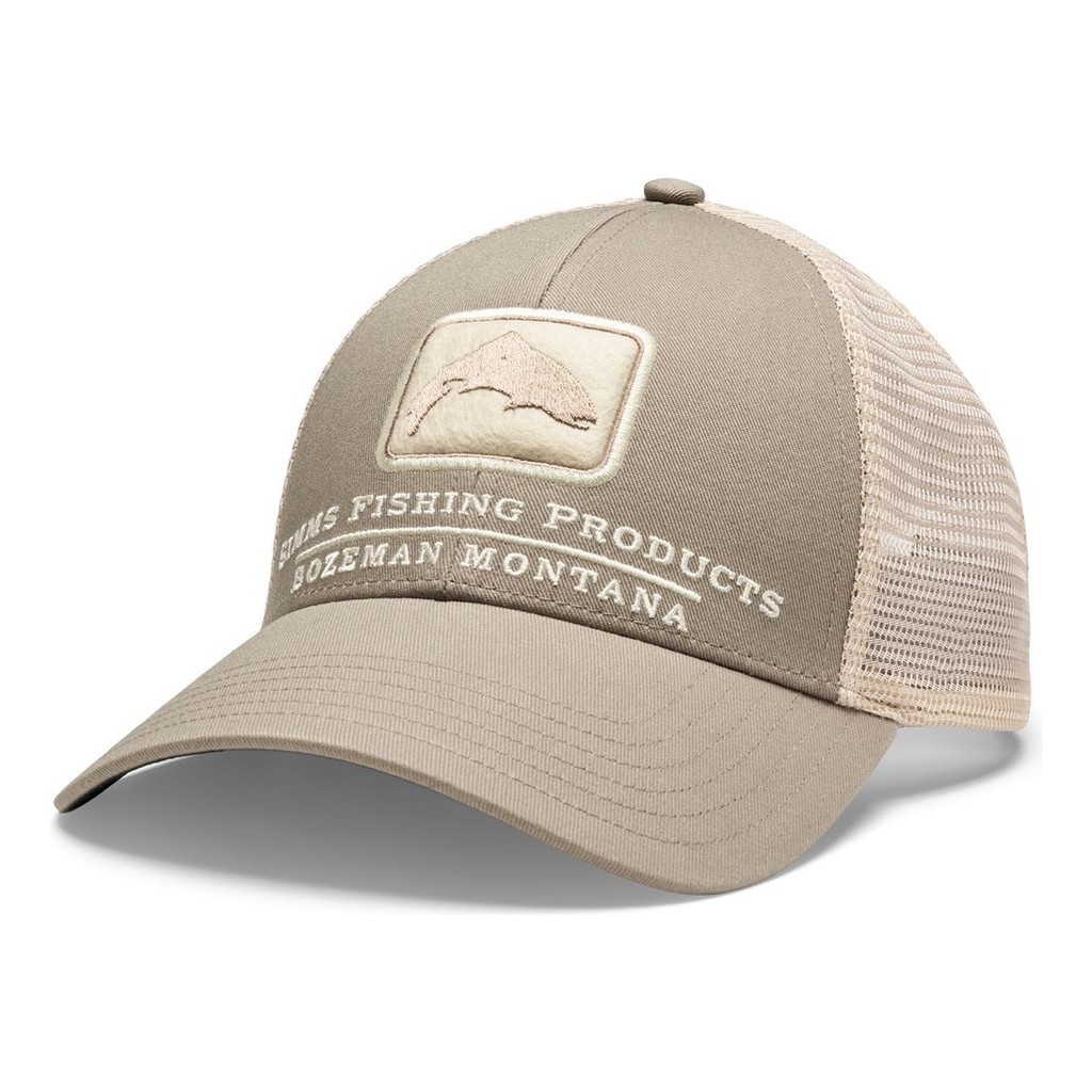 Simms Trout Icon Trucker Dolomite in the group Clothes & Shoes / Caps & Headwear at Sportfiskeprylar.se (12226-1235-00)