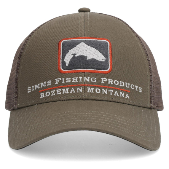 Simms Trout Icon Trucker Hickory in the group Clothes & Shoes / Caps & Headwear / Caps / Trucker Caps at Sportfiskeprylar.se (12226-216-00)