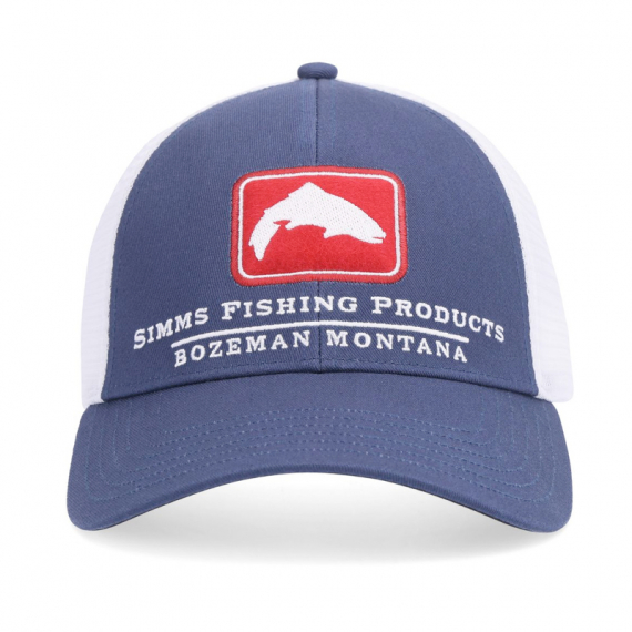 Simms Trout Icon Trucker Americana in the group Clothes & Shoes / Caps & Headwear / Caps / Trucker Caps at Sportfiskeprylar.se (12226-635-00)