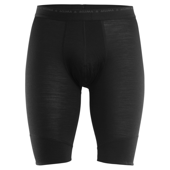 Aclima LightWool 140 Shorts Long M\'s Jet Black in the group Clothes & Shoes / Clothing / Layering & Underwear / Underwear at Sportfiskeprylar.se (122322001-04r)