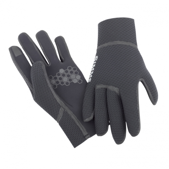 Simms Kispiox Glove Black, M in the group Clothes & Shoes / Clothing / Gloves at Sportfiskeprylar.se (12477-001-30)