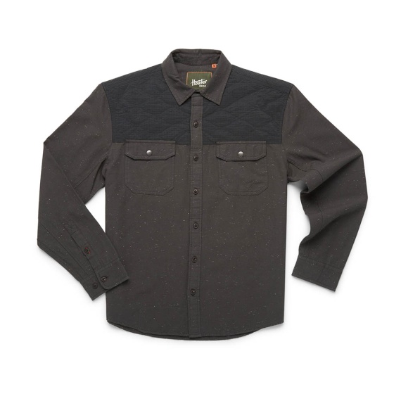 Howler Quintana Quilted Flannel Gravel Fleck / Antique Black in the group Clothes & Shoes / Clothing / Shirts at Sportfiskeprylar.se (125322F-GRA-Sr)