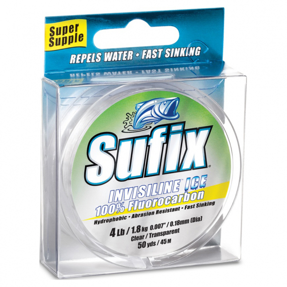 Sufix Invisiline Ice Fluorocarbon Clear 50m - 0,16mm/2,0kg in the group Lines / Ice Jigging Lines at Sportfiskeprylar.se (127599NO)
