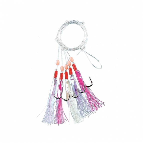 Fladen Multicolour Flash 5 Hooks Stl, 3/0 in the group Lures / Sea Fishing Lures / Flasher Rigs & Sea Fishing Rigs at Sportfiskeprylar.se (1278-3-0)