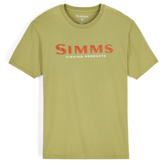 Simms Logo T-shirt Tent Green in the group Clothes & Shoes / Clothing / T-shirts at Sportfiskeprylar.se (12803-1347-20r)