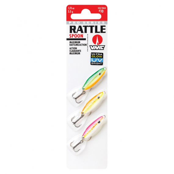 Blue Fox Rattle Spoon Kit (3pcs) in the group Lures / Ice Jigging Lures / Vertical Ice Jigs at Sportfiskeprylar.se (129517NOr)