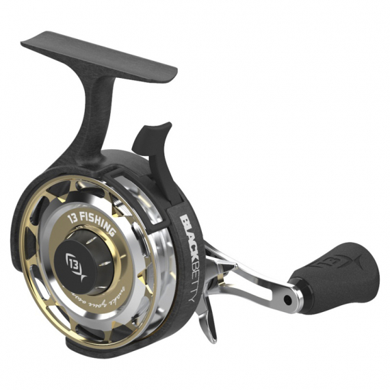 13 Fishing Black Betty FreeFall Carbon in the group Reels / Ice Fishing Reels / Ice Jigging Reels at Sportfiskeprylar.se (129537NOr)