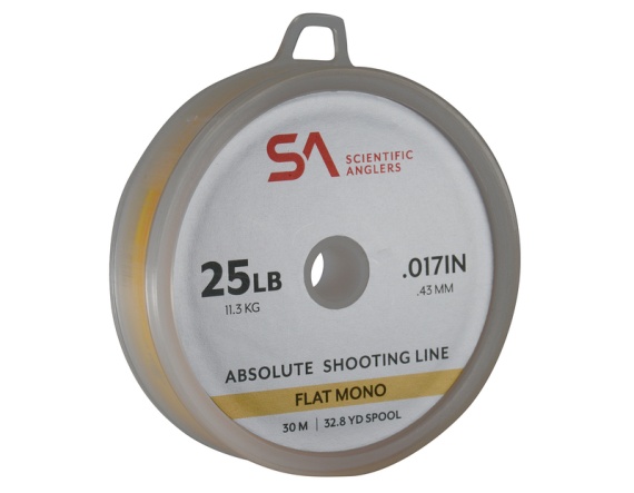 SA Absolute Shooting Line Flat Mono 30m in the group Lines / Fly Lines / Running lines at Sportfiskeprylar.se (129565r)