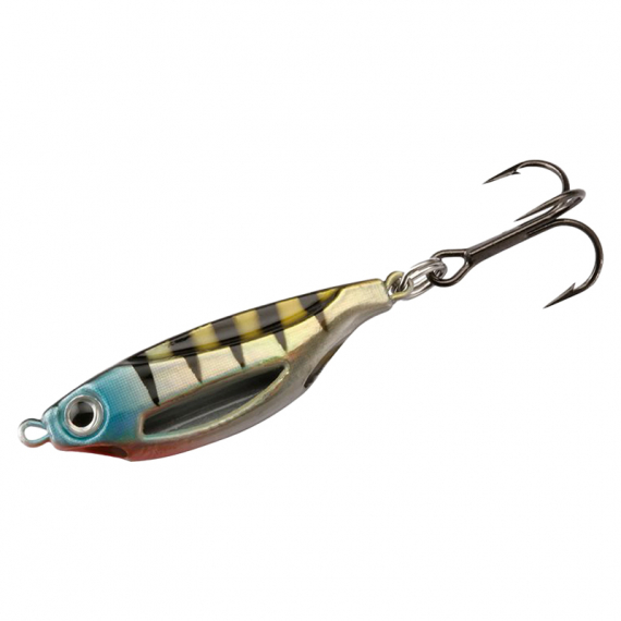 13 Fishing Flash Bang Jigging Rattle Spoon 3,8cm 10,6g - Cosmic Perch in the group Lures / Ice Jigging Lures / LED Ice Jigs at Sportfiskeprylar.se (129654NO)