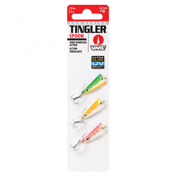 VMC Tingler Spoon Kit 3,5g (3pcs) in the group Lures / Ice Jigging Lures / Vertical Ice Jigs at Sportfiskeprylar.se (129798NOr)