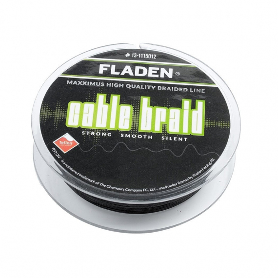 Fladen Maxximus Cable Braid Black 150m - 0.13mm in the group Lines / Braided Lines at Sportfiskeprylar.se (13-1115018)