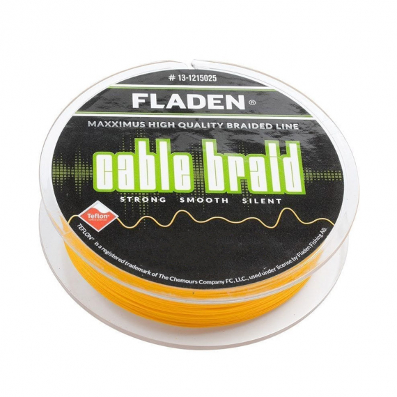 Fladen Maxximus Cable Braid Yellow 150m 0.13mm