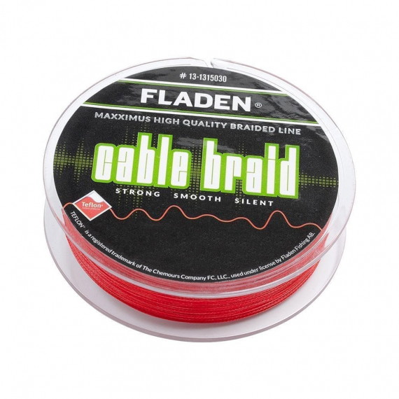 Fladen Maxximus Cable Braid Red 150m 0.20mm 30lbs 13.5Kg in the group Lines / Braided Lines at Sportfiskeprylar.se (13-1315030)