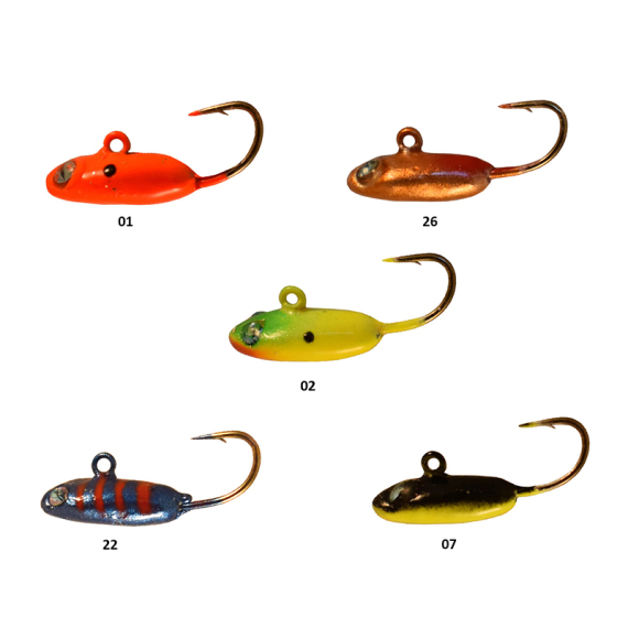 FIBE Landö XL in the group Lures / Ice Jigging Lures / Ice Fishing Spoons at Sportfiskeprylar.se (130-01r)