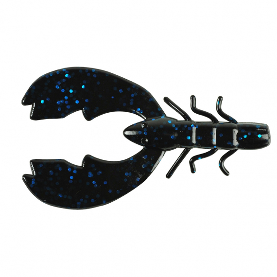 Berkley Chigger Craw 8cm - Black Blue Fleck in the group Lures / Softbaits / Craws & Creaturebaits / Craws at Sportfiskeprylar.se (1307360)