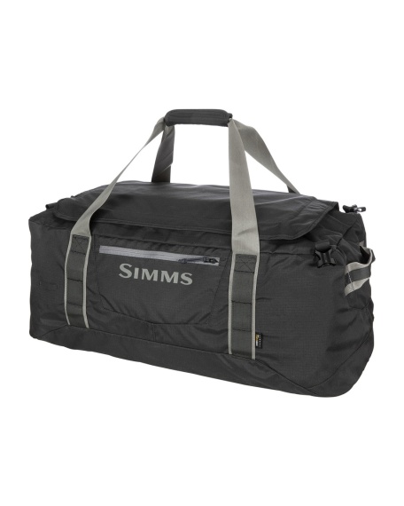 Simms GTS Gear Duffel - 80L Carbon in the group Storage / Tackle Bags / Carryalls at Sportfiskeprylar.se (13077-003-00)