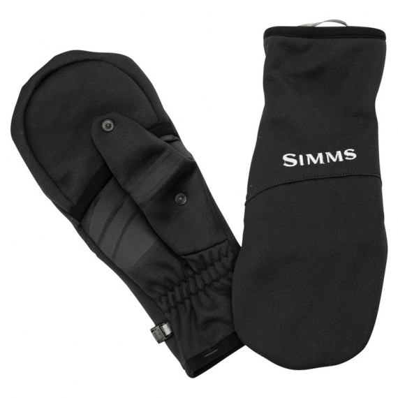 Simms Freestone F/O Mitt Black in the group Clothes & Shoes / Clothing / Gloves at Sportfiskeprylar.se (13110-001-40r)