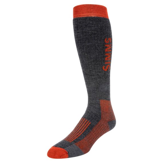Simms Merino Midweight OTC Sock Carbon in the group Clothes & Shoes / Clothing / Layering & Underwear / Socks at Sportfiskeprylar.se (13142-003-30r)