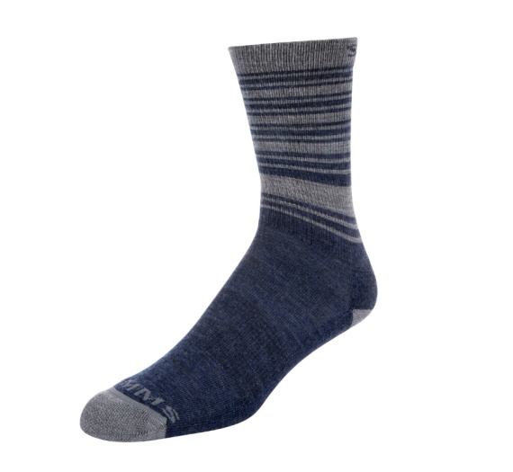 Simms Merino Lightweight Hiker Sock Admiral Blue in the group Clothes & Shoes / Clothing / Layering & Underwear / Socks at Sportfiskeprylar.se (13146-404-30r)