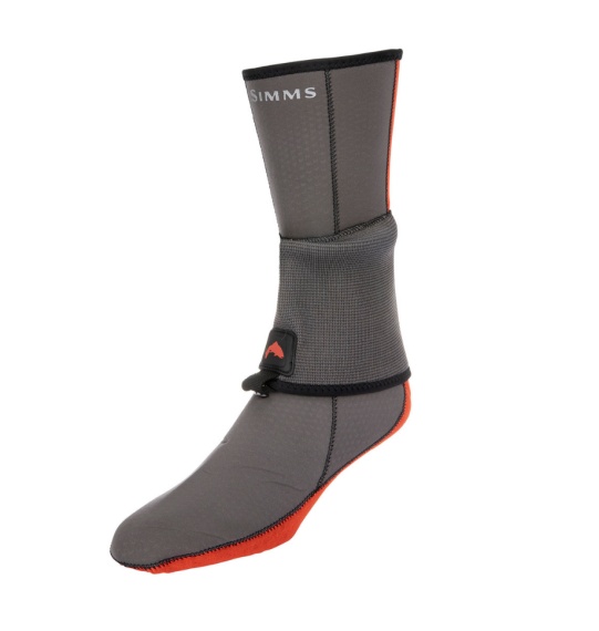 Simms Neoprene Flyweight Sock Pewter in the group Clothes & Shoes / Clothing / Layering & Underwear / Socks at Sportfiskeprylar.se (13150-015-20r)