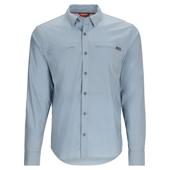 Simms BugStopper Shirt Plaid Steel Blue in the group Clothes & Shoes / Clothing / Shirts at Sportfiskeprylar.se (13165-881-20EUr)