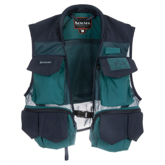 Simms Tributary Vest Deep Sea Green in the group Clothes & Shoes / Clothing / Vests / Fishing Vests at Sportfiskeprylar.se (13243-557-40r)