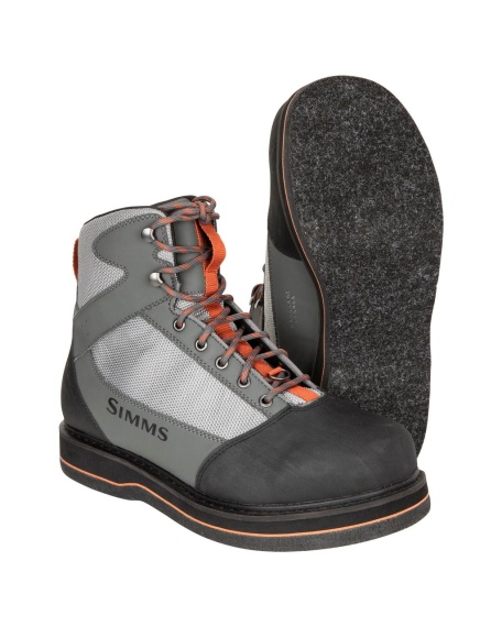 Simms Tributary Felt Striker Grey - 8/41 in the group Clothes & Shoes / Waders & Wading Equipment / Wading Shoes at Sportfiskeprylar.se (13272-023-08)
