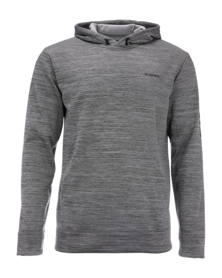 Simms Challenger Hoody Steel Heather in the group Clothes & Shoes / Clothing / Sweaters / Hoodies at Sportfiskeprylar.se (13280-083-20r)