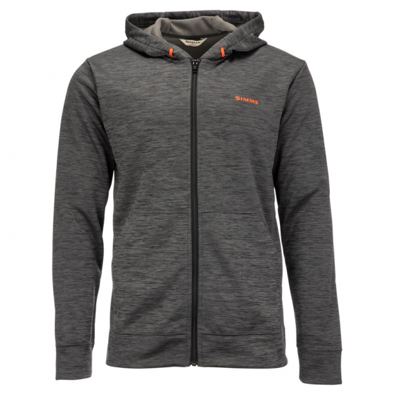 Simms Challenger Full-Zip Hoody Carbon Heather XXL in the group Clothes & Shoes / Clothing / Sweaters / Hoodies at Sportfiskeprylar.se (13281-833-60)