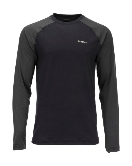 Simms Lightweight Baselayer Top Black in the group Clothes & Shoes / Clothing / Layering & Underwear / Base Layer Tops at Sportfiskeprylar.se (13309-001-20r)