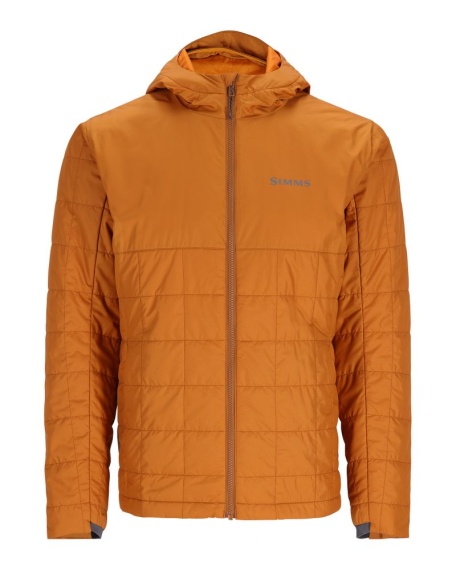 Simms Fall Run Hoody Chestnut in the group Clothes & Shoes / Clothing / Jackets / Down & synthetic insulated jackets at Sportfiskeprylar.se (13401-224-20r)